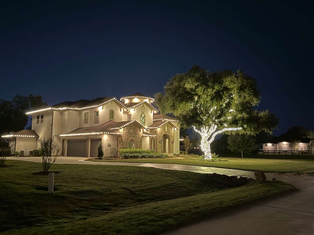 Christmas Lighting Installation The Woodlands